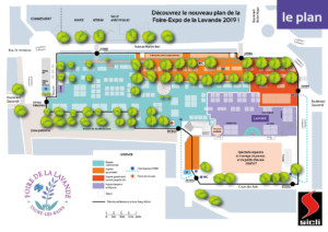 Plan 2019 Foire de la Lavande